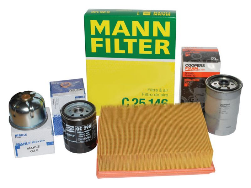 Inspektions- Filtersatz für Wartung Freelander TD4